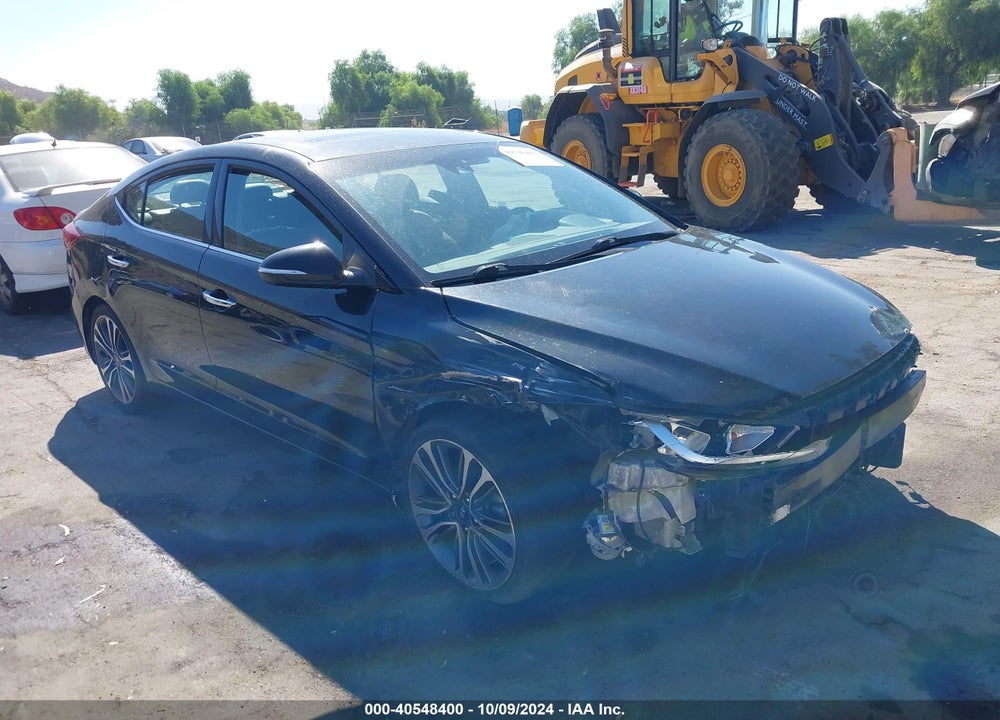 2017 HYUNDAI ELANTRA LIMITED VIN: 5NPD84LF1HH097967