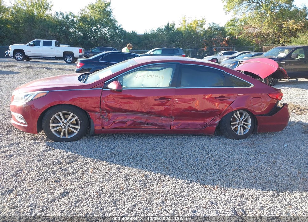 2015 HYUNDAI SONATA SE VIN: 5NPE24AF8FH144725