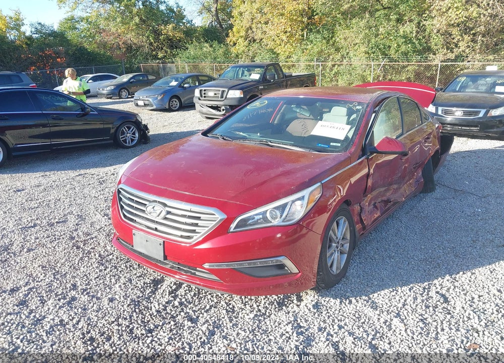 2015 HYUNDAI SONATA SE VIN: 5NPE24AF8FH144725