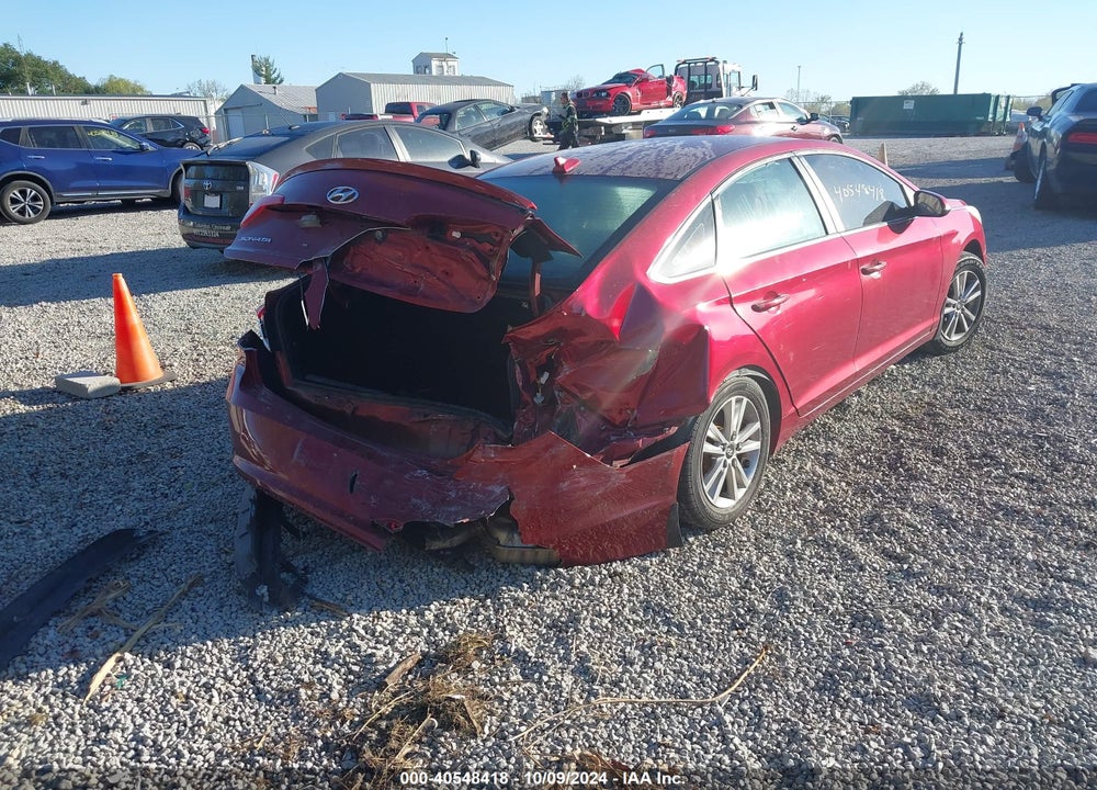 2015 HYUNDAI SONATA SE VIN: 5NPE24AF8FH144725