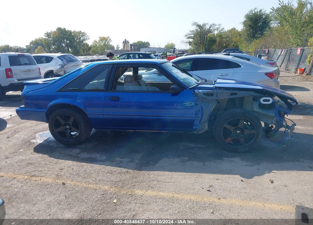 1989 FORD MUSTANG LX VIN: 1FABP41A3KF127365