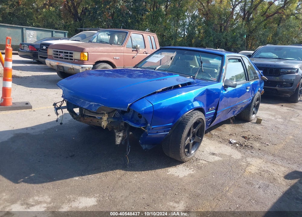 1989 FORD MUSTANG LX VIN: 1FABP41A3KF127365