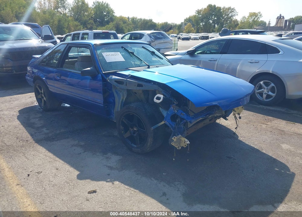1989 FORD MUSTANG LX VIN: 1FABP41A3KF127365