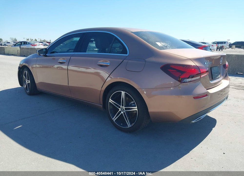 2021 MERCEDES-BENZ A 220 VIN: W1K3G4EB6MJ308841