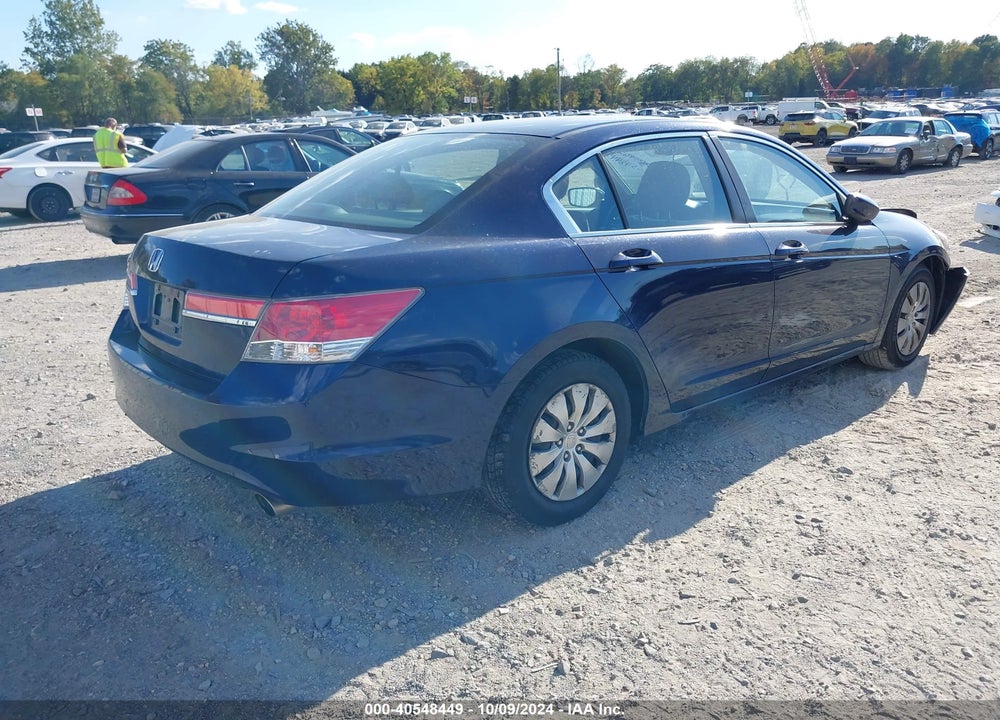 2012 HONDA ACCORD 2.4 LX VIN: 1HGCP2F31CA117219
