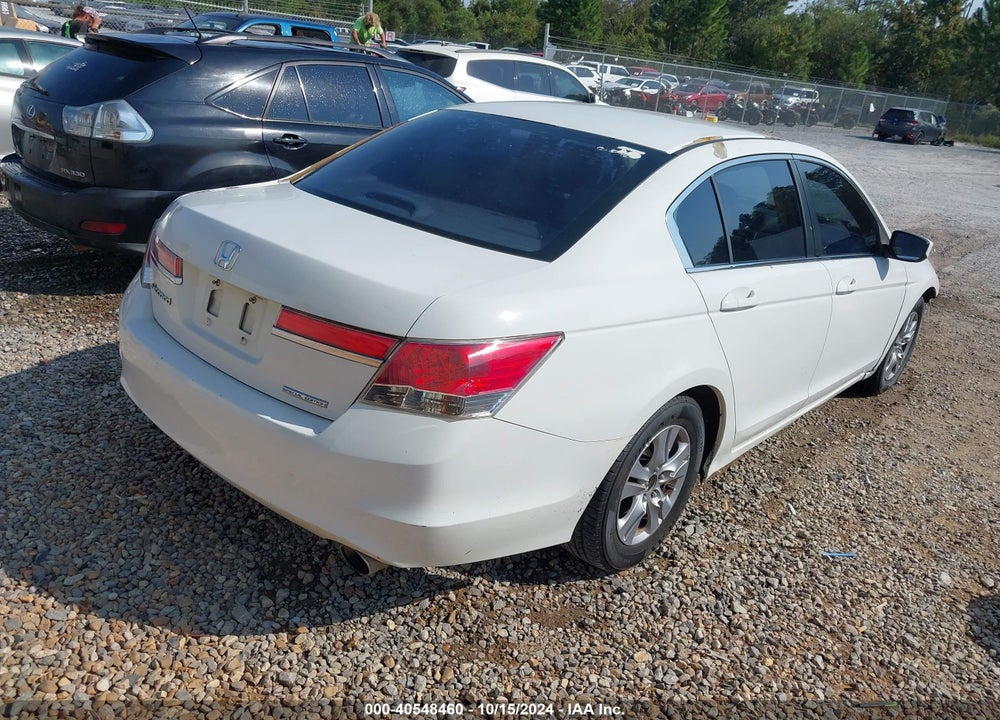 2011 HONDA ACCORD 2.4 SE VIN: 1HGCP2F67BA042860