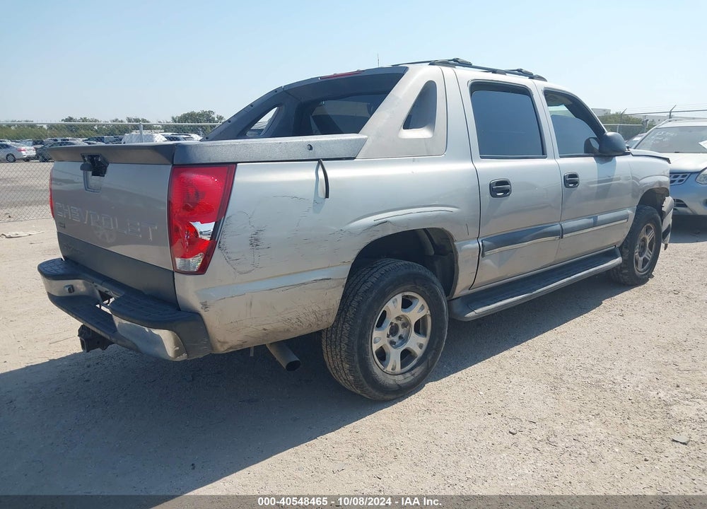 2005 CHEVROLET AVALANCHE 1500 Z66 VIN: 3GNEC12Z45G273984