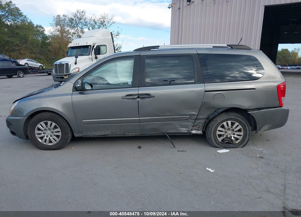 2012 KIA SEDONA LX VIN: KNDMG4C7XC6430407