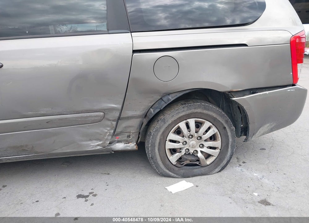 2012 KIA SEDONA LX VIN: KNDMG4C7XC6430407