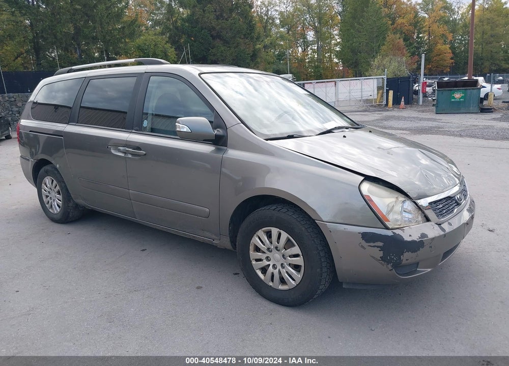 2012 KIA SEDONA LX VIN: KNDMG4C7XC6430407