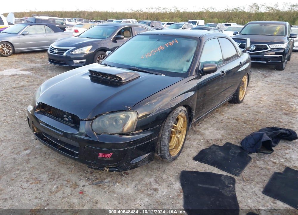 2004 SUBARU IMPREZA WRX VIN: JF1GD29664G519773