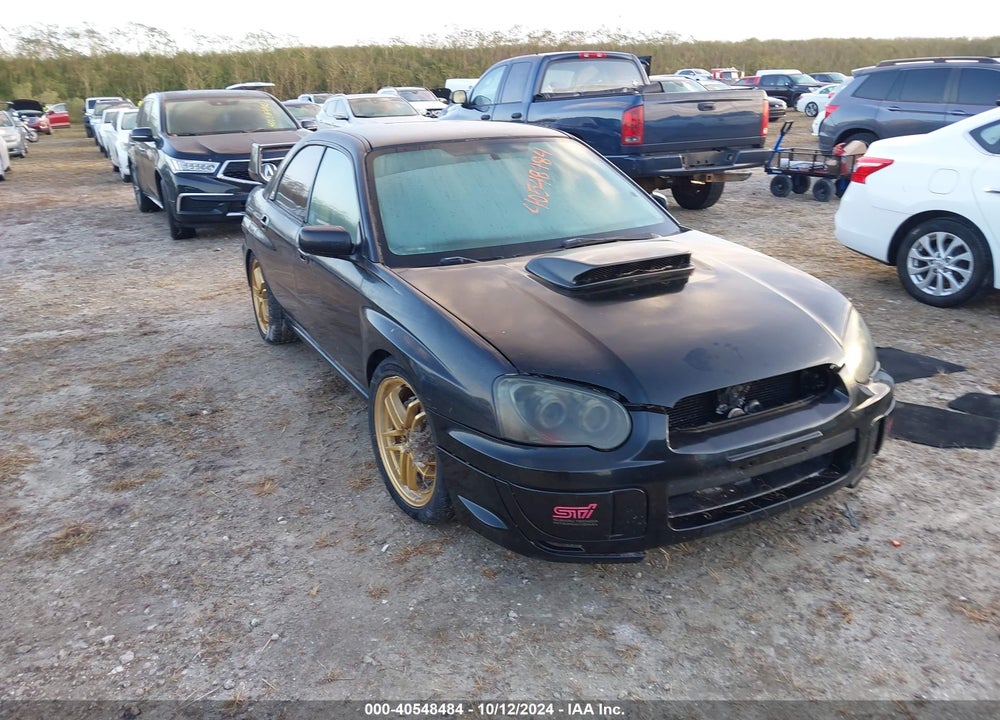 2004 SUBARU IMPREZA WRX VIN: JF1GD29664G519773