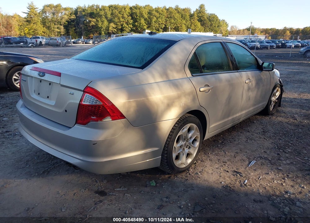 2010 FORD FUSION SE VIN: 3FAHP0HAXAR201004