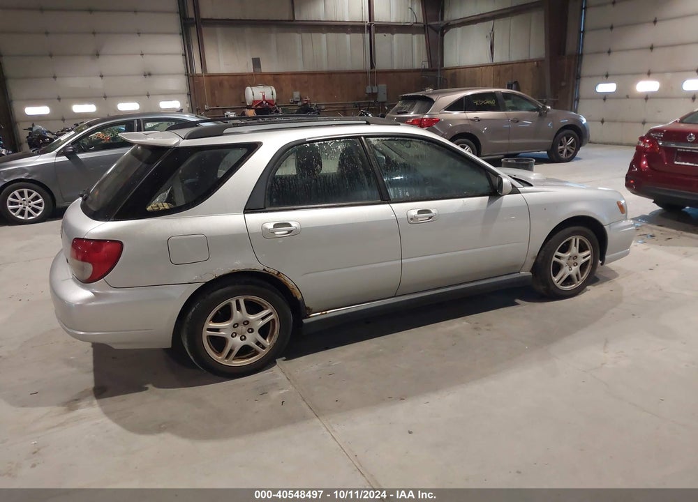 2003 SUBARU IMPREZA WRX VIN: JF1GG296X3G806426