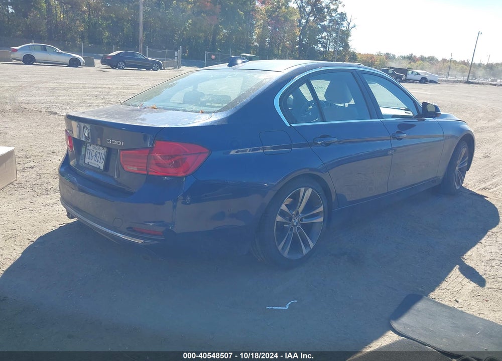 2018 BMW 330I XDRIVE VIN: WBA8D9G51JNU67071