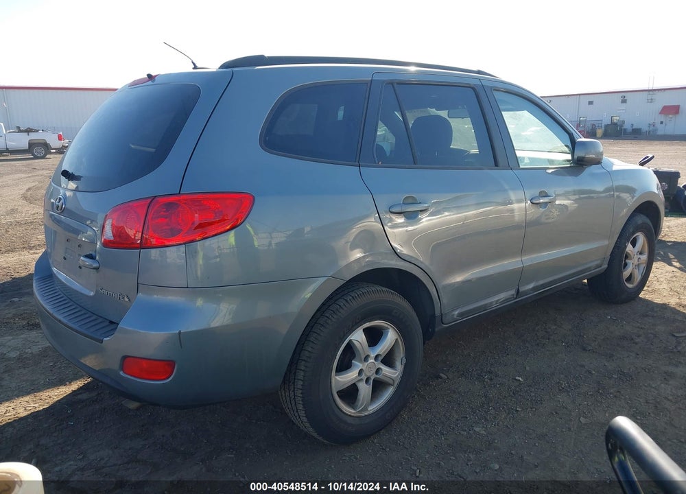 2008 HYUNDAI SANTA FE GLS VIN: 5NMSG13D48H133090