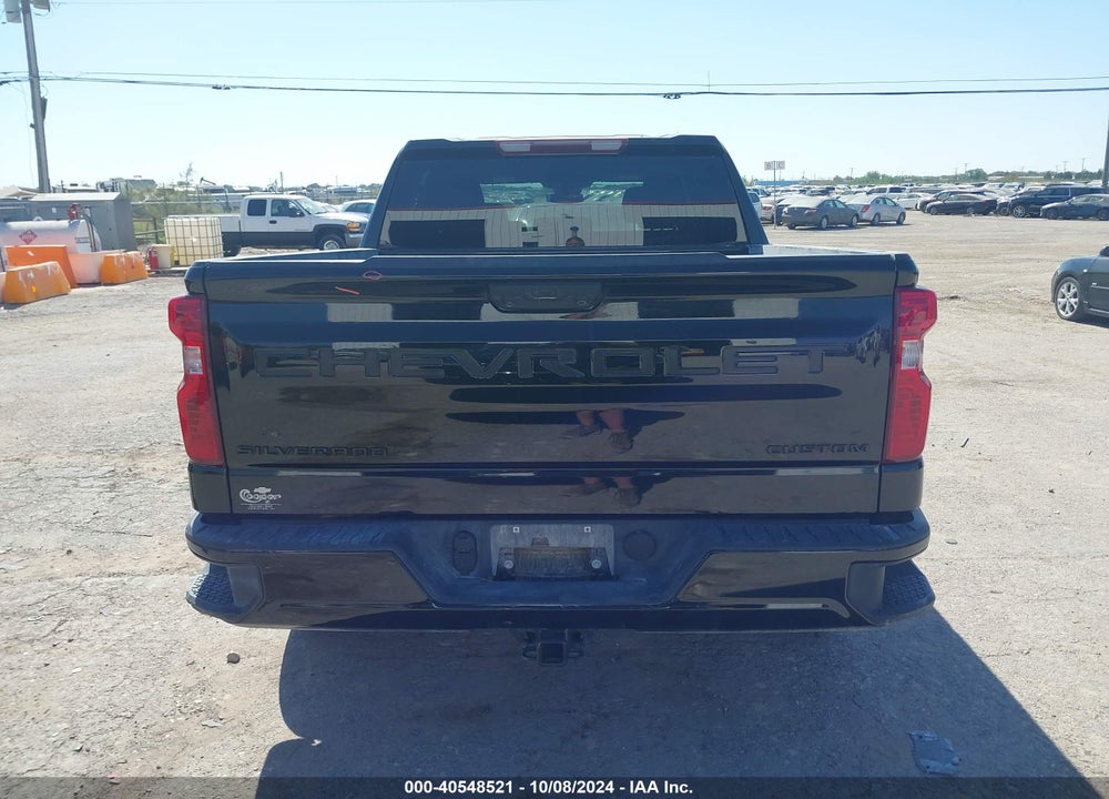 2023 CHEVROLET SILVERADO 1500 4WD SHORT BED CUSTOM VIN: 1GCPDBEKXPZ117745