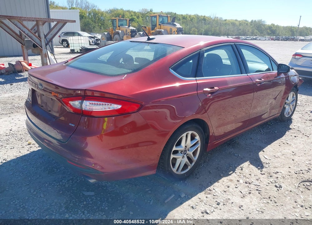 2014 FORD FUSION SE VIN: 3FA6P0H72ER289791