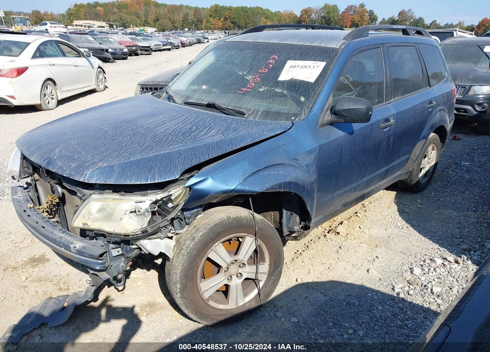 2010 SUBARU FORESTER 2.5X VIN: JF2SH6BC2AH913035