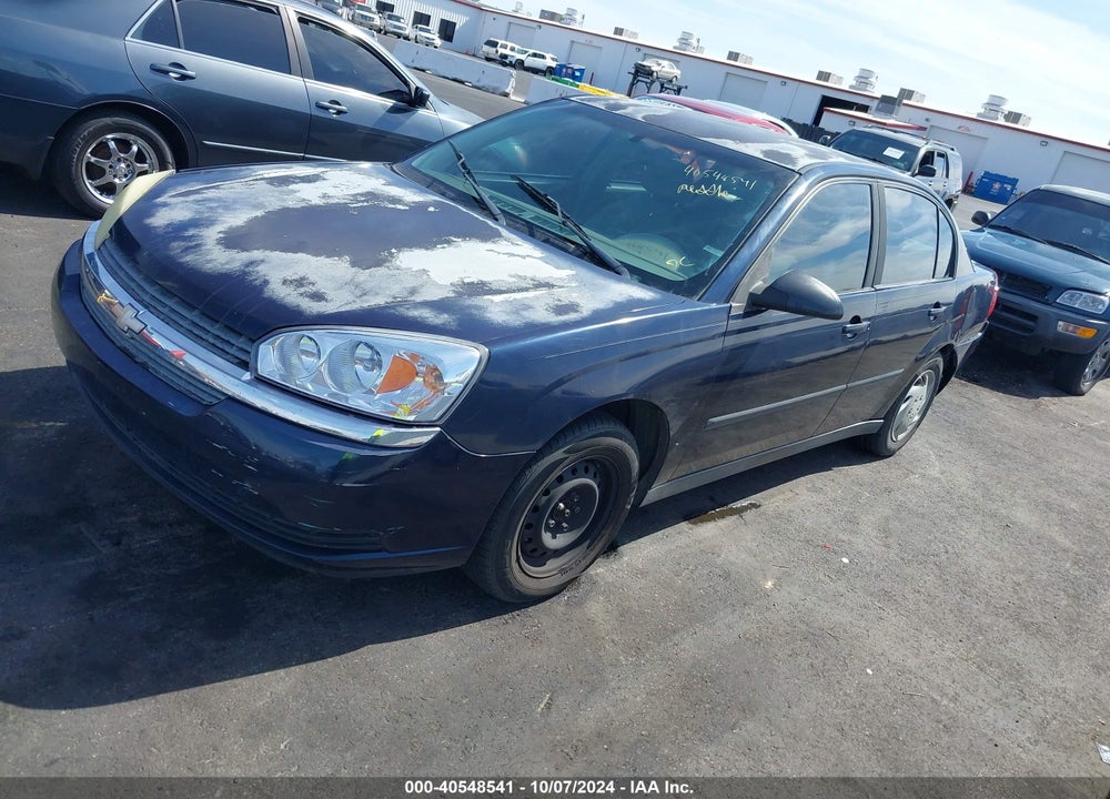 2005 CHEVROLET MALIBU VIN: 1G1ZS52F55F248144