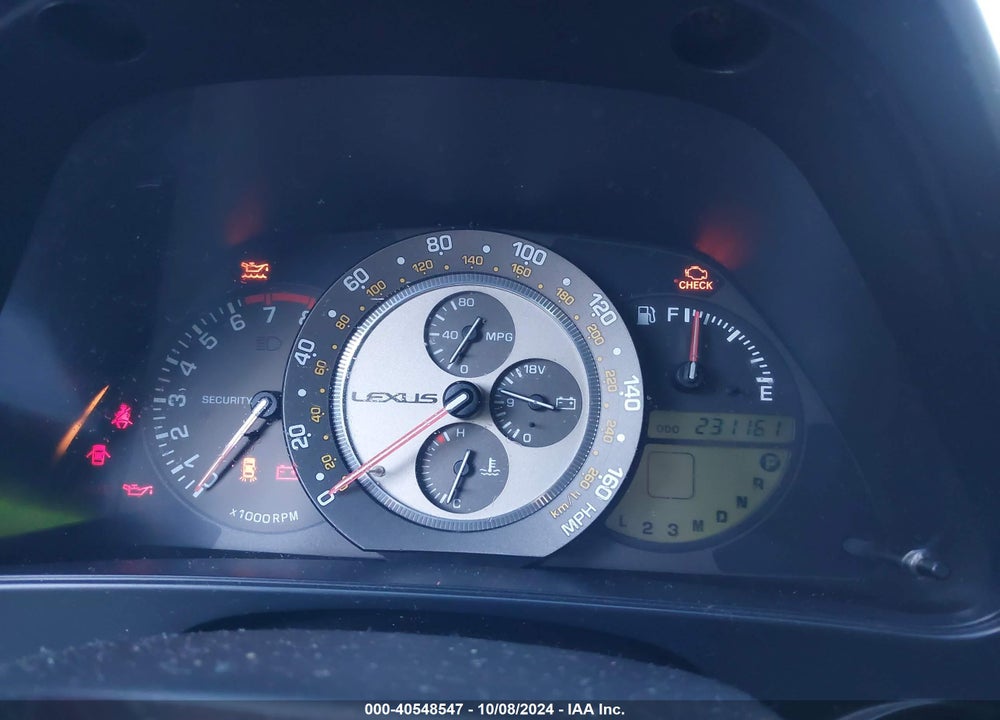 2002 LEXUS IS 300 VIN: JTHBD192320041599
