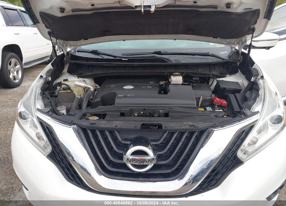 2016 NISSAN MURANO PLATINUM/S/SL/SV VIN: 5N1AZ2MH1GN102552