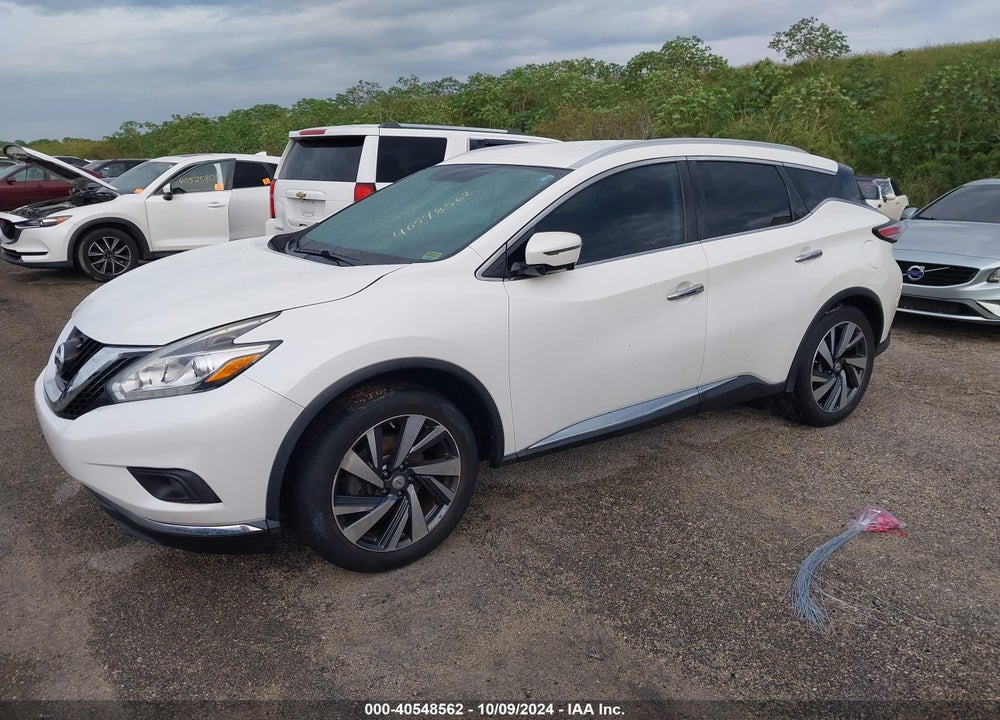 2016 NISSAN MURANO PLATINUM/S/SL/SV VIN: 5N1AZ2MH1GN102552