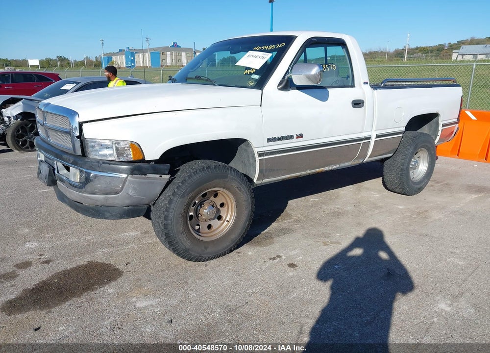 1996 DODGE RAM 1500 VIN: 1B7HF16Z9TS621100
