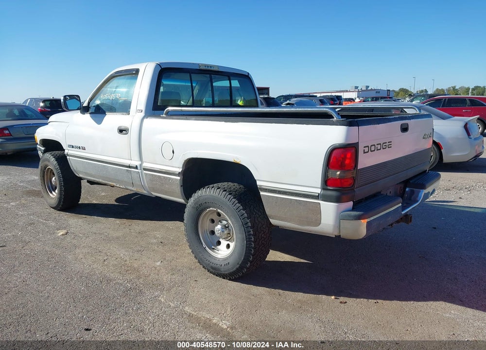 1996 DODGE RAM 1500 VIN: 1B7HF16Z9TS621100