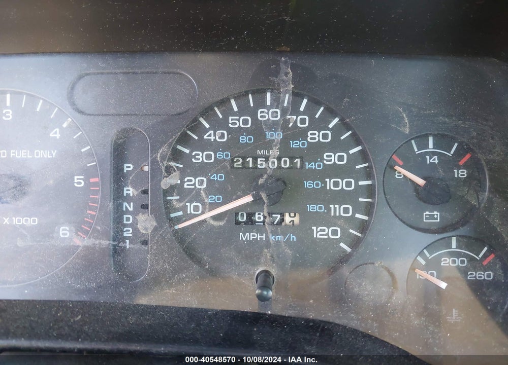 1996 DODGE RAM 1500 VIN: 1B7HF16Z9TS621100