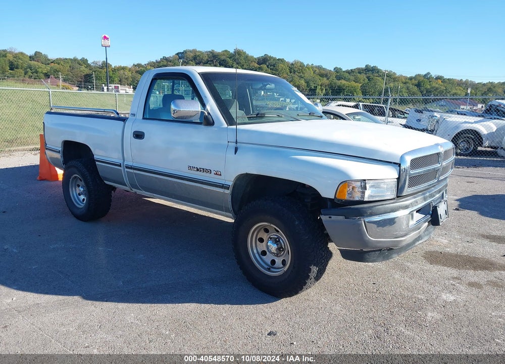 1996 DODGE RAM 1500 VIN: 1B7HF16Z9TS621100