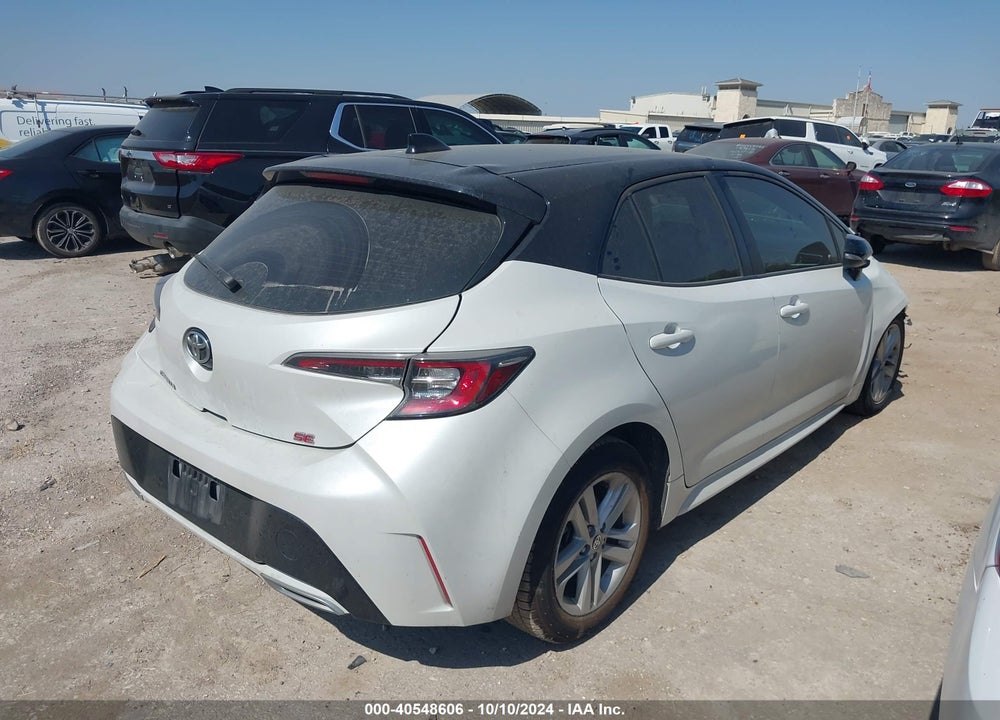 2021 TOYOTA COROLLA SE VIN: JTNB4MBE6M3137232