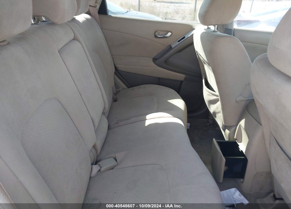 2011 NISSAN MURANO S VIN: JN8AZ1MU5BW054251