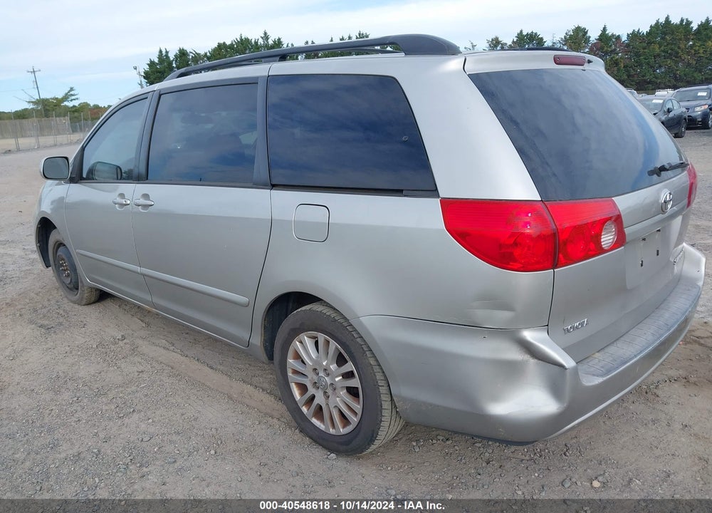 2008 TOYOTA SIENNA XLE VIN: 5TDZK22C28S167649