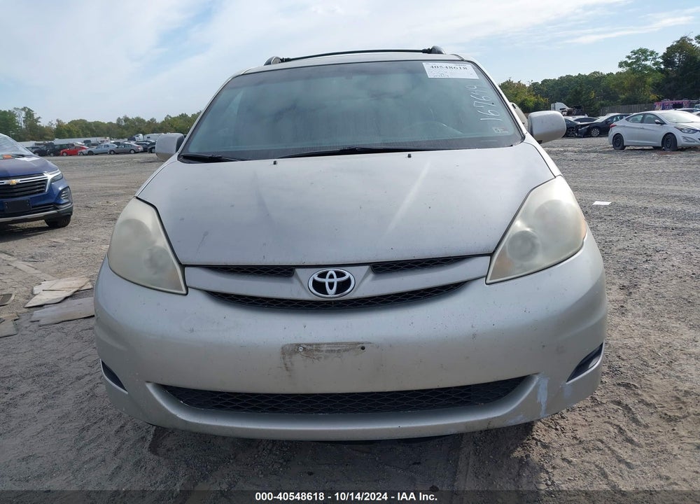 2008 TOYOTA SIENNA XLE VIN: 5TDZK22C28S167649