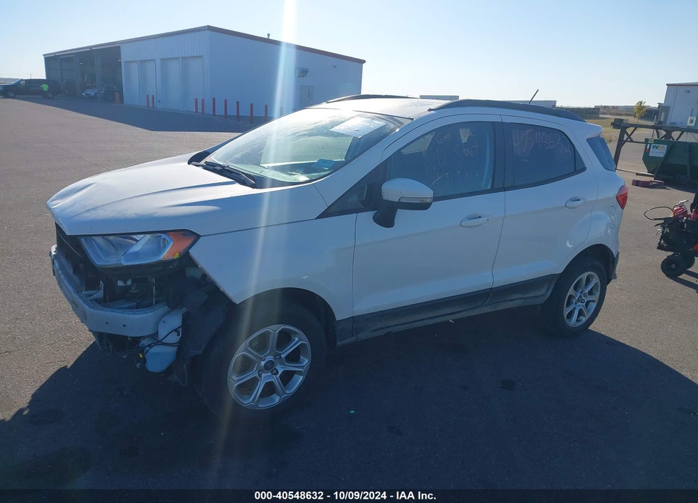 2018 FORD ECOSPORT SE VIN: MAJ6P1UL9JC223157