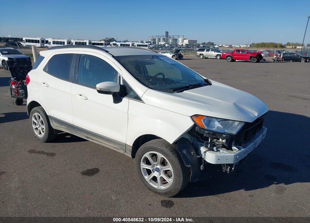2018 FORD ECOSPORT SE VIN: MAJ6P1UL9JC223157