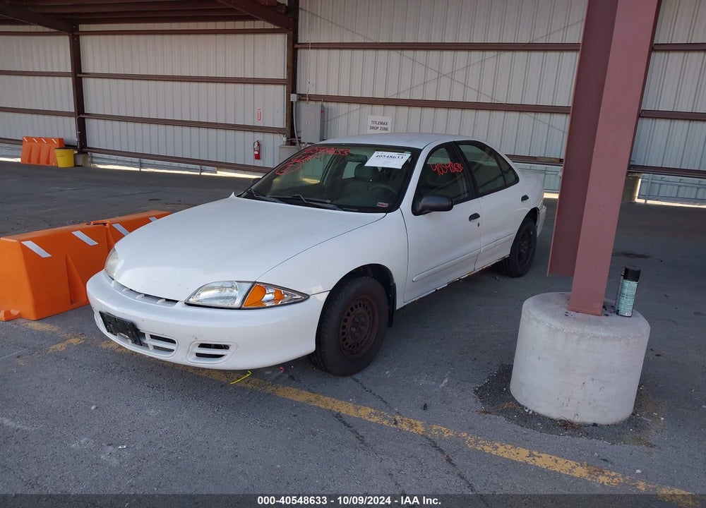 2002 CHEVROLET CAVALIER VIN: 1G1JC524227395326