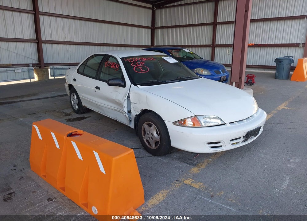 2002 CHEVROLET CAVALIER VIN: 1G1JC524227395326