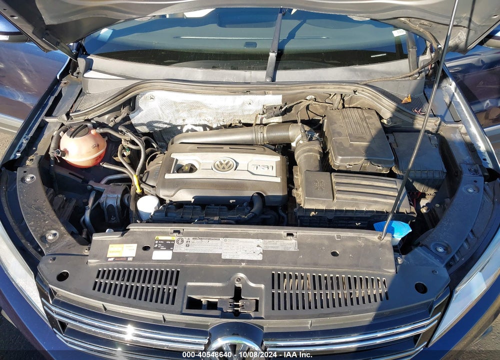 2013 VOLKSWAGEN TIGUAN SE VIN: WVGAV3AX8DW572757