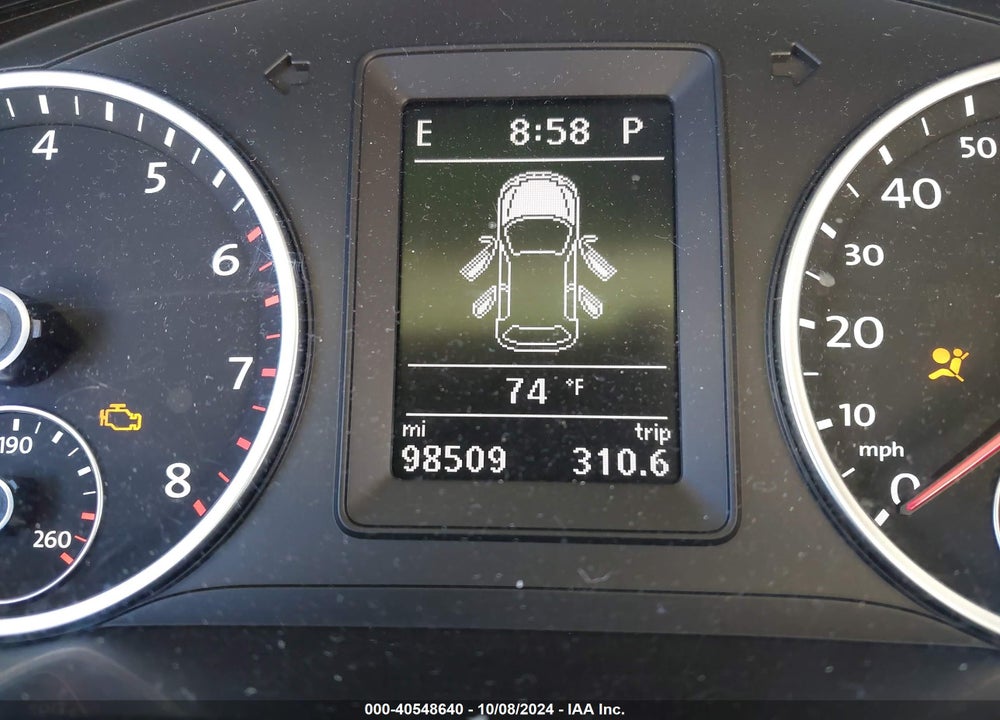 2013 VOLKSWAGEN TIGUAN SE VIN: WVGAV3AX8DW572757