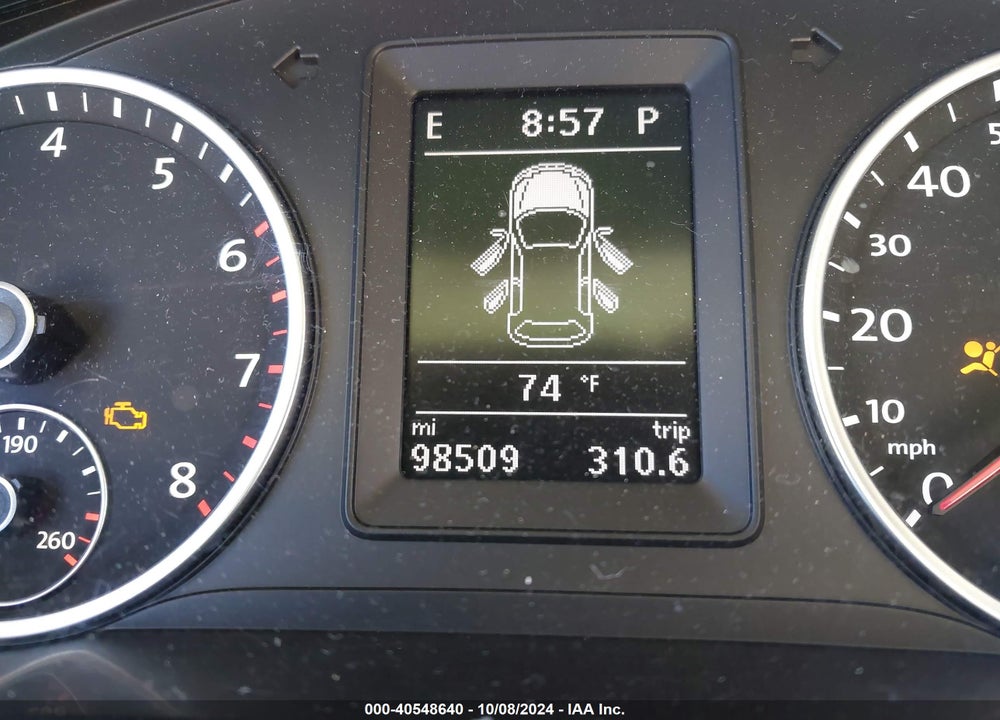 2013 VOLKSWAGEN TIGUAN SE VIN: WVGAV3AX8DW572757