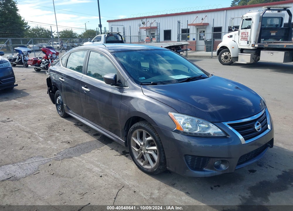 2013 NISSAN SENTRA SR VIN: 3N1AB7AP5DL785761