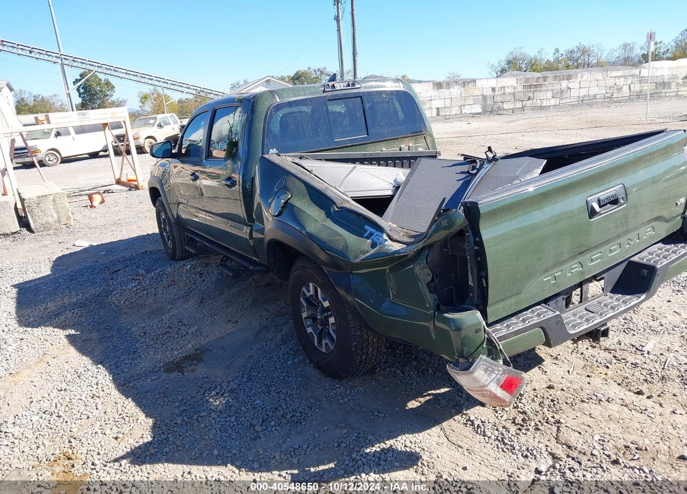 2021 TOYOTA TACOMA TRD OFF ROAD VIN: 3TMDZ5BN9MM117768