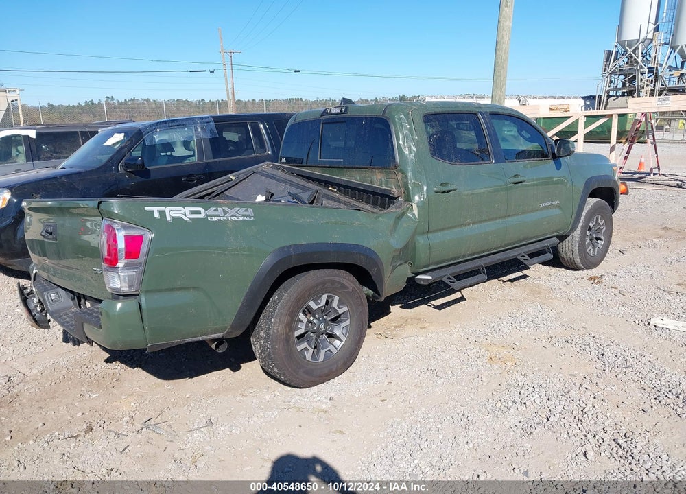 2021 TOYOTA TACOMA TRD OFF ROAD VIN: 3TMDZ5BN9MM117768