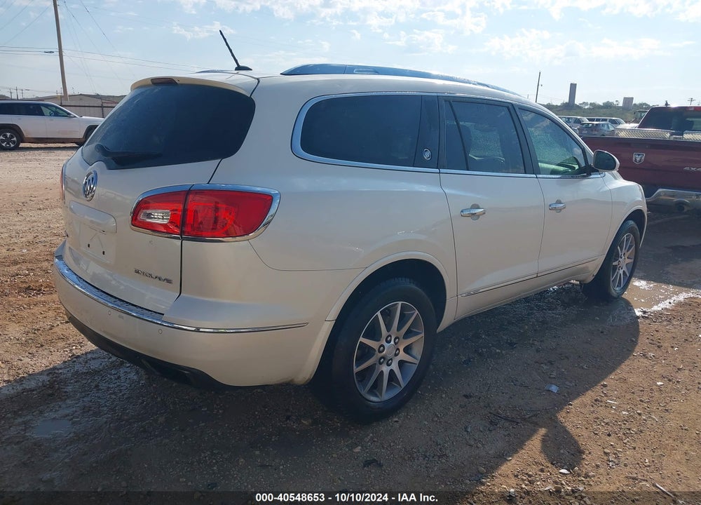 2014 BUICK ENCLAVE LEATHER VIN: 5GAKRBKD9EJ160388