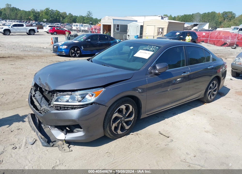 2016 HONDA ACCORD EX-L VIN: 1HGCR2F86GA052184