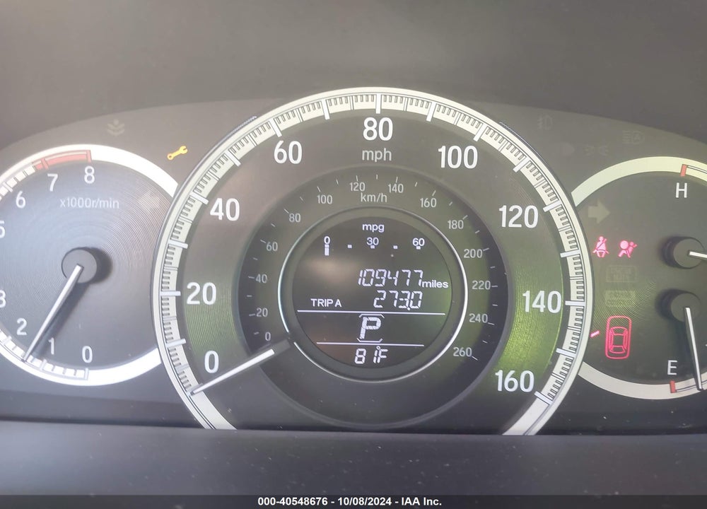 2016 HONDA ACCORD EX-L VIN: 1HGCR2F86GA052184