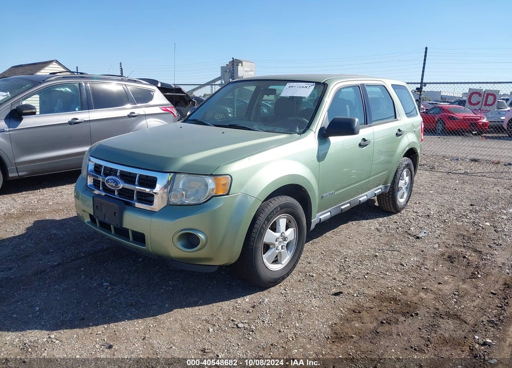 2008 FORD ESCAPE XLS/XLS MANUAL VIN: 1FMCU02Z78KB42841