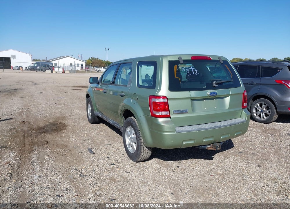 2008 FORD ESCAPE XLS/XLS MANUAL VIN: 1FMCU02Z78KB42841